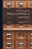 The Catalogi Bibliothecarum Antiqui Book