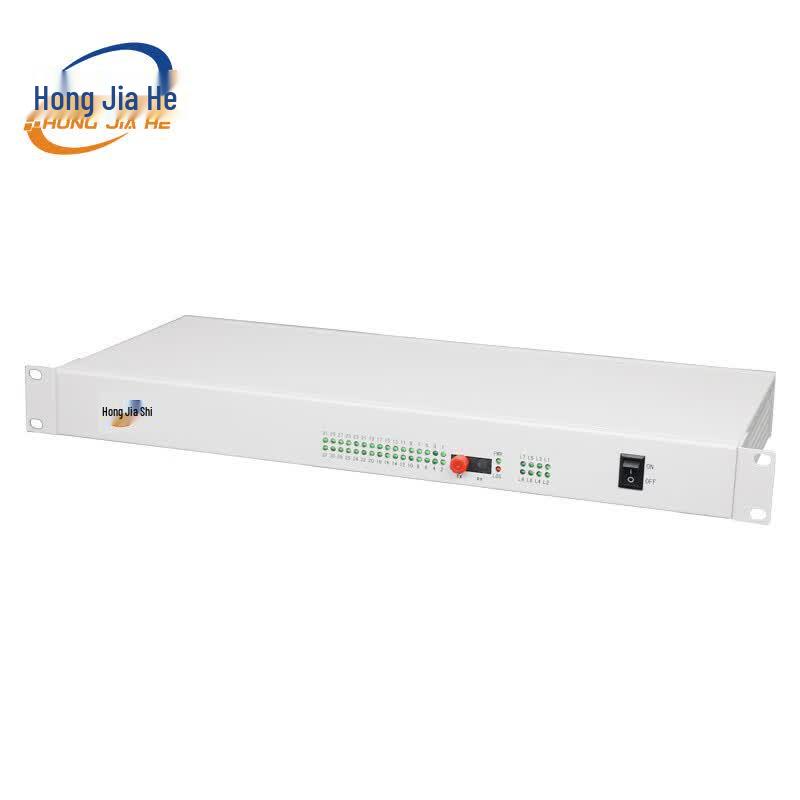 Hongjiahe JH-8P8FE 8-канальный оптический трансивер для телефона и Ethernet