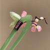 Flower U Shape Hairpin Hair Sticks for Buns Hanfu Headwear  Hairstyle Design Tool