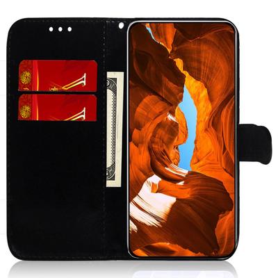Для чехла телефона TECNO Spark 20 Pro Ослепительный цветок Слоты для карт Кожаная обложка