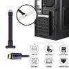 UC-037-20G USB 3.2 Type-E IDC 20-контактный разъем передней панели на USB-C Female 0,5 м 20 Гбит/с удлинительный кабель