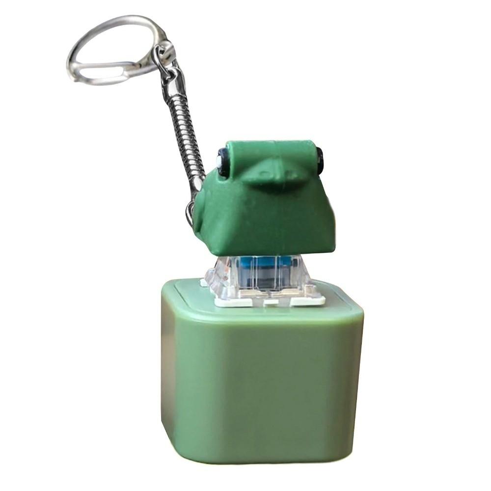 Rechargeable Frog Croaking Fidget Toy Fidget Keychain  for Kids Adult