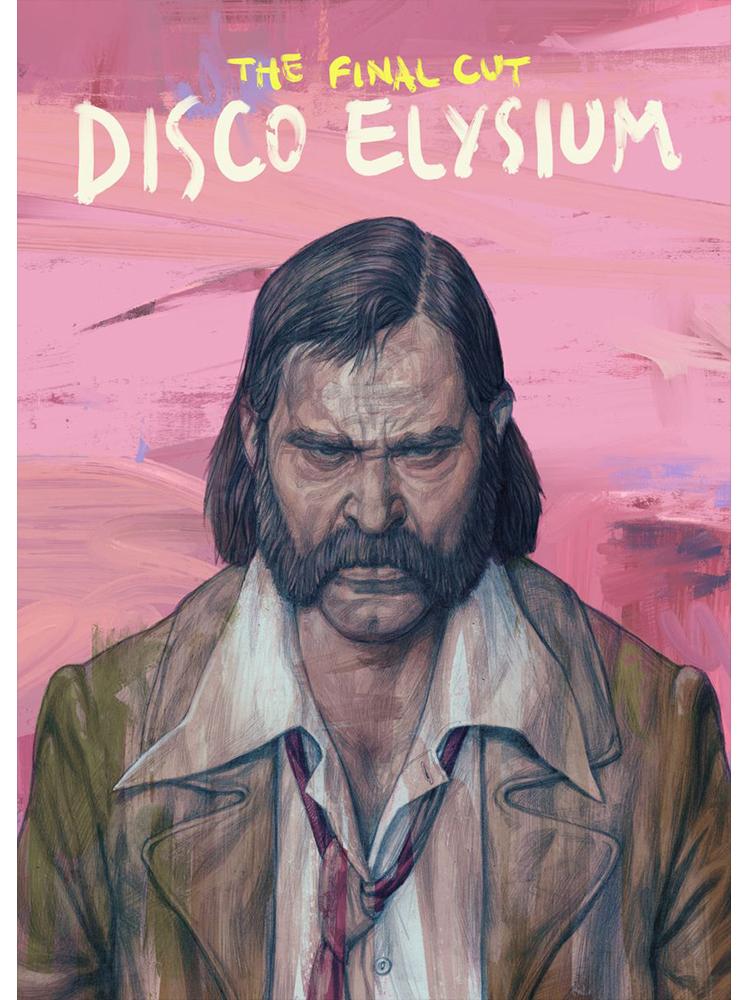 Disco Elysium, игровые постеры, печать на холсте, абстрактные ретро игры ужасов, портрет, настенное искусство для гостиной, украшения дома