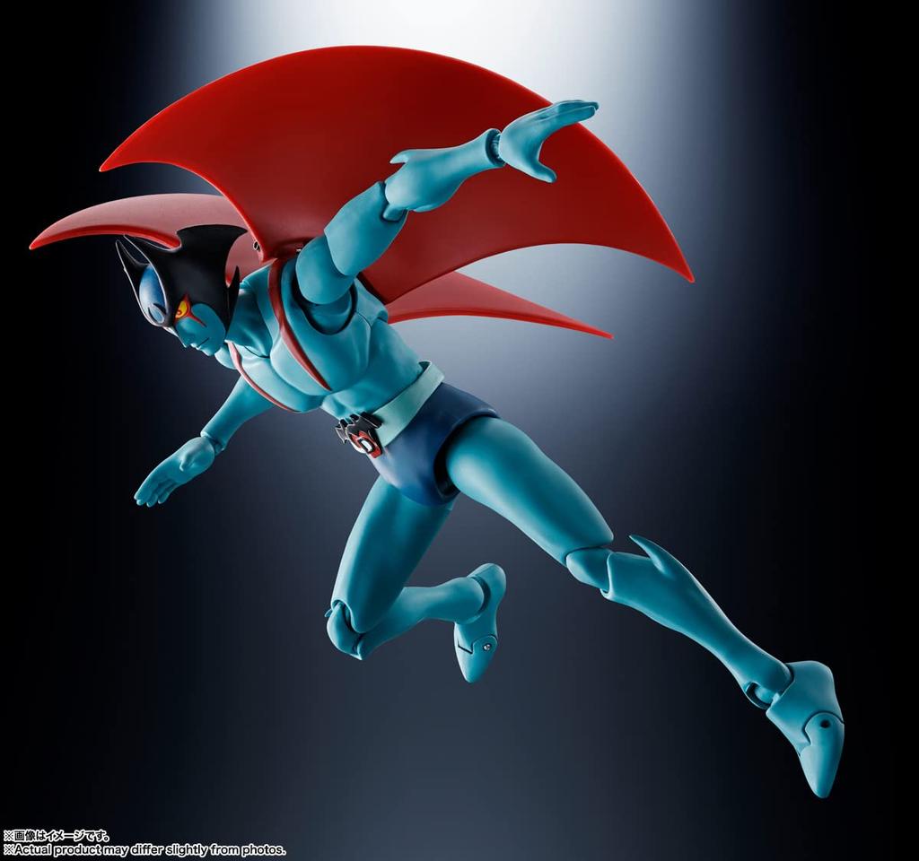 TAMASHII NATIONS Devilman 50-летие Примерно 170 мм АБС ПВХ Окрашенная Подвижная Фигурка S.H.Figuarts D.C. Вер. &