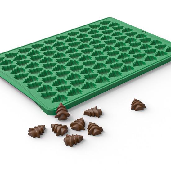 Форма для печенья, Рождественская елка, Турция, силиконовая форма для печенья, антипригарная многоразовая форма для выпечки для конфет, желе