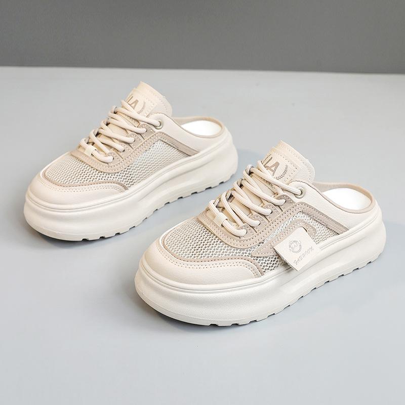 Zy1802 женские сандалии, новые популярные летние универсальные тапочки в стиле Мори на толстой подошве для улицы, на плоской мягкой подошве с ремешком