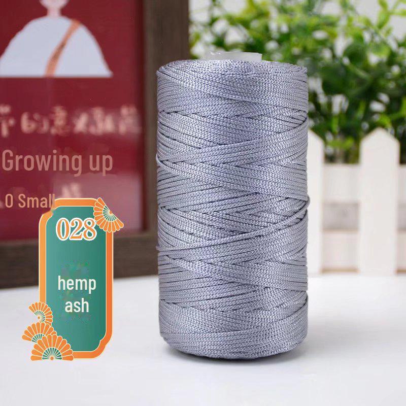 Экологичная конопляная пряжа для вязания крючком летних шляп, сумок и сандалий
