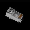 1000Mbps Cat6 Cat5e RJ45 Plug Ethernet Cable Connector Male Lan Network 8P8C STP Shielded Terminals Cat 5 Gold Plated 100pcs