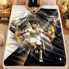 Flannel BlanketKylian Mbappe Warm Soft Throw Blanket for Indoor Sofa Bed Living Room Use