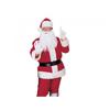 Bristol Novelty Mens Classic Santa Claus Flannel Christmas Costume