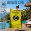 09 Football Club Beach Towel, Microfiber Beach Towel, Perfect For Pool, Beach, Travel, Home Decor Beach Party Fan gifts