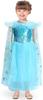 Princess Blue Lady Costume 110/125Cm