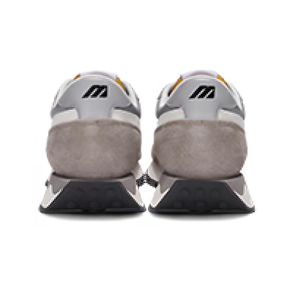 Mizuno LG 70s Сетчатые износостойкие низкие повседневные кроссовки унисекс Серый Белый D1GH211211