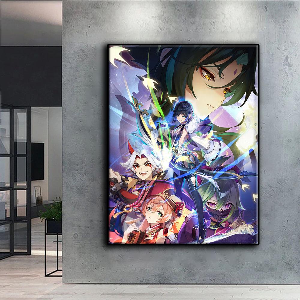 Алмазная картина Genshin Алмазная мозаика Ремесло Алмазная вышивка Картина