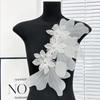 DIY Dress Cloth Pin Multi-layer Applique Decorative New Organza Flower Patch  Corsage Accessory