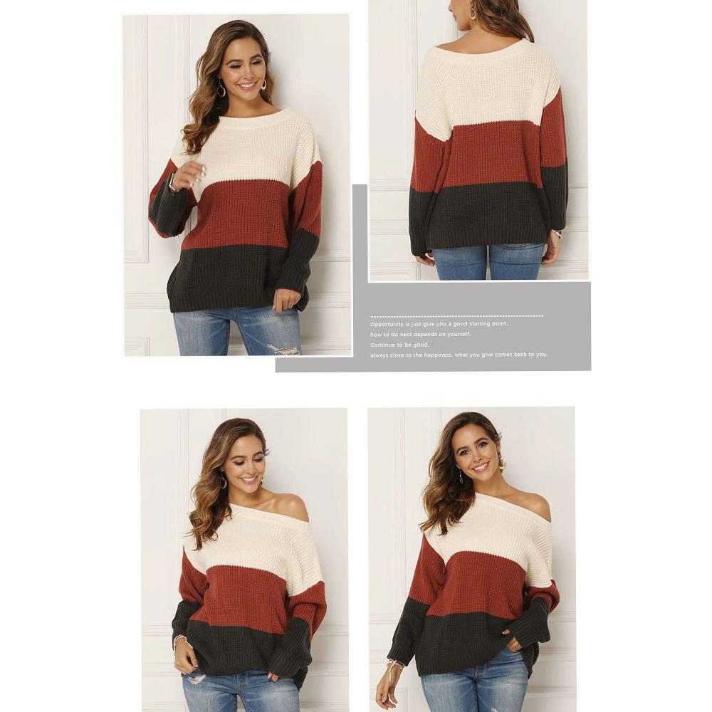 Осень-зима 2021, новый женский вязаный свитер с вышивкой, пуловер OL, свободный цветной свитер для женщин