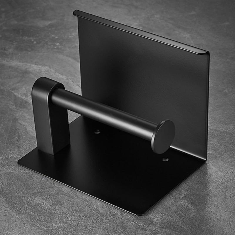 Настенный держатель для туалетной бумаги из нержавеющей стали SUS304, полка для телефона, держатель для туалетной бумаги в отеле, простая установка, хранение в ванной комнате
