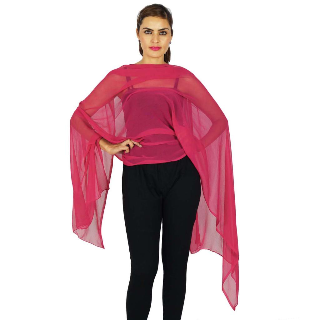 Индийская мода Chunni Hijab Long Dupatta Chiffon Blend Neck Wrap шарфы