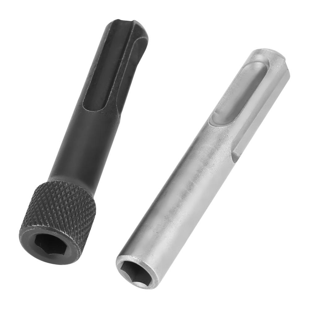 5pcs SDS Plus SDS Plus Socket Adapter Hexagonal Extension Adapter For Drilling Machine