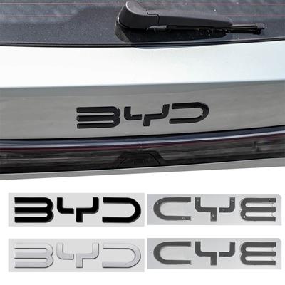 Передний и задний значок-эмблема с буквами-наклейкой для BYD Dm Song Seal U Sealion I3 M6 Atto 2 3 Vitre Dolphin Lied Автоаксессуар