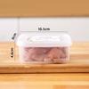 Kitchen Refrigerator Storage Box,Food Grade Frozen Special Fresh-keeping Box,Kitchen Compartment Sorting, Sealed Frozen Meat Box