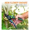 Садовые секаторы из нержавеющей стали Инструменты для обрезки Садовые инструменты Ножницы Резак Сбор фруктов Сорняки Домашние ветки в горшках Секатор