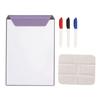 Mini Magnetic Whiteboard Multipurpose Portable A4 Dry Erase Mini Whiteboard for Home Meeting Office