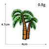 Green Series Cartoon Computer Embroidery Frog Green Plant Embroidery Cloth Sticker Hot Melt Adhesive Ironing Paste Diy Clothes Supplement