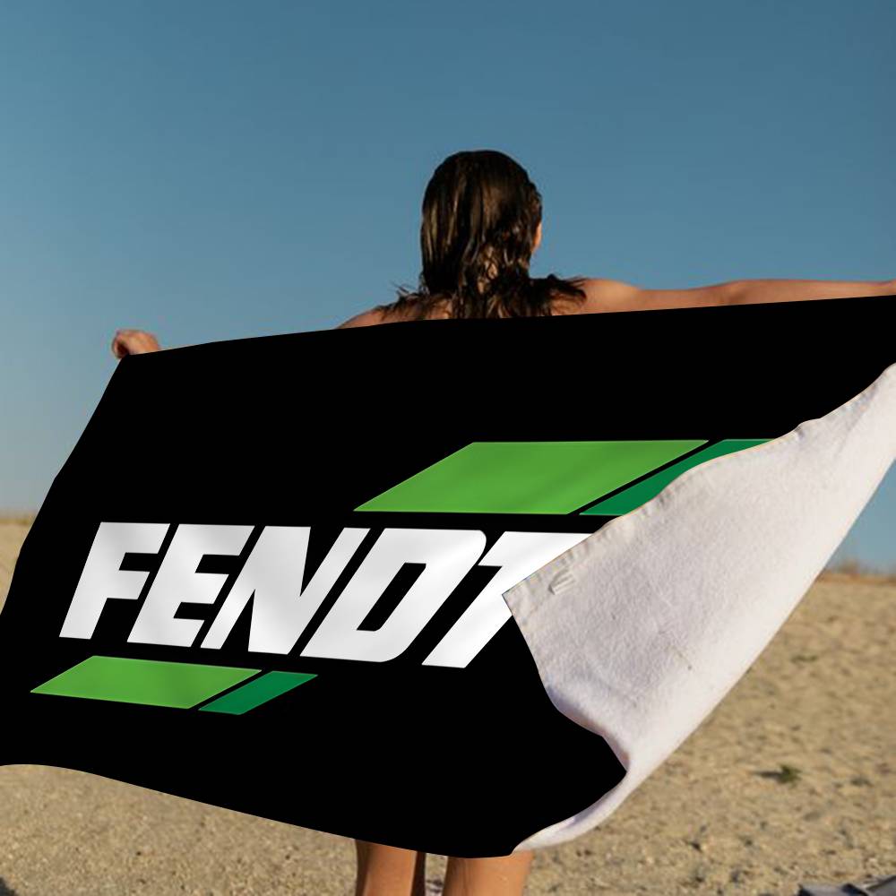 Сельскохозяйственный трактор Fendt Пляжное полотенце Цветные банные полотенца для девочки Микрофибра Быстросохнущее Песок не прилипает Пляж Йога Спа Тренажерный зал Бассейн