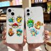 Чехол E-50 Pokemon Dragon для iPhone 7 8 11 12 13 14 15 16 Pro Max Plus Mini Xiaomi Redmi A3 9A 9C 10A 10C 13C Note 9 11 Realme Narzo C30 C55