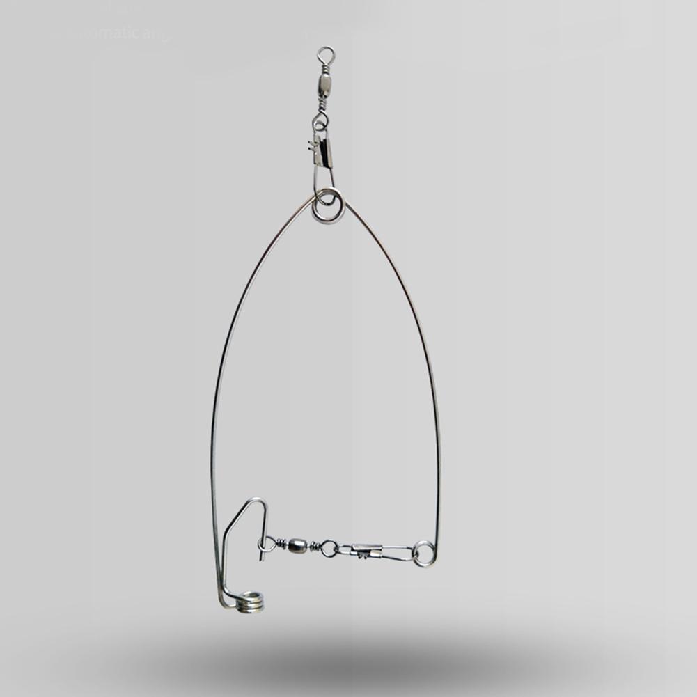 1 шт., автоматическое рыболовное устройство, умный стальной спусковой крючок, пружинный рыболовный крючок, автоматический захват H R6S9