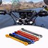 Motorcycle Handlebar 22mm Aluminum Alloy Clamp Adjustable Crossbar