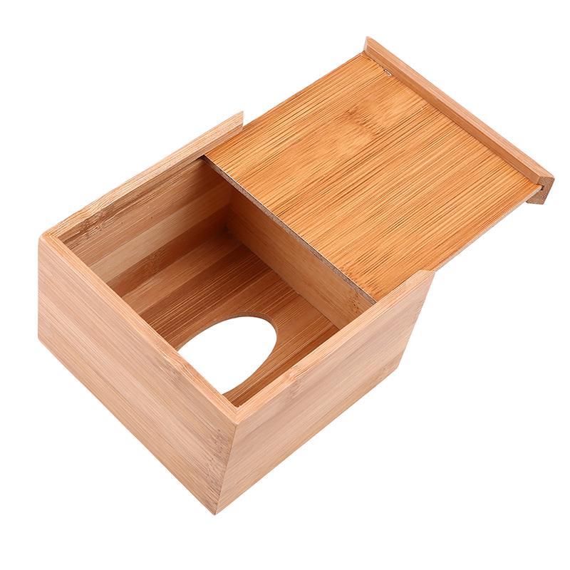 Wooden Tissue Box Home Tissue Storage Container Napkin Paper Holder Case for Office Hotel Decor