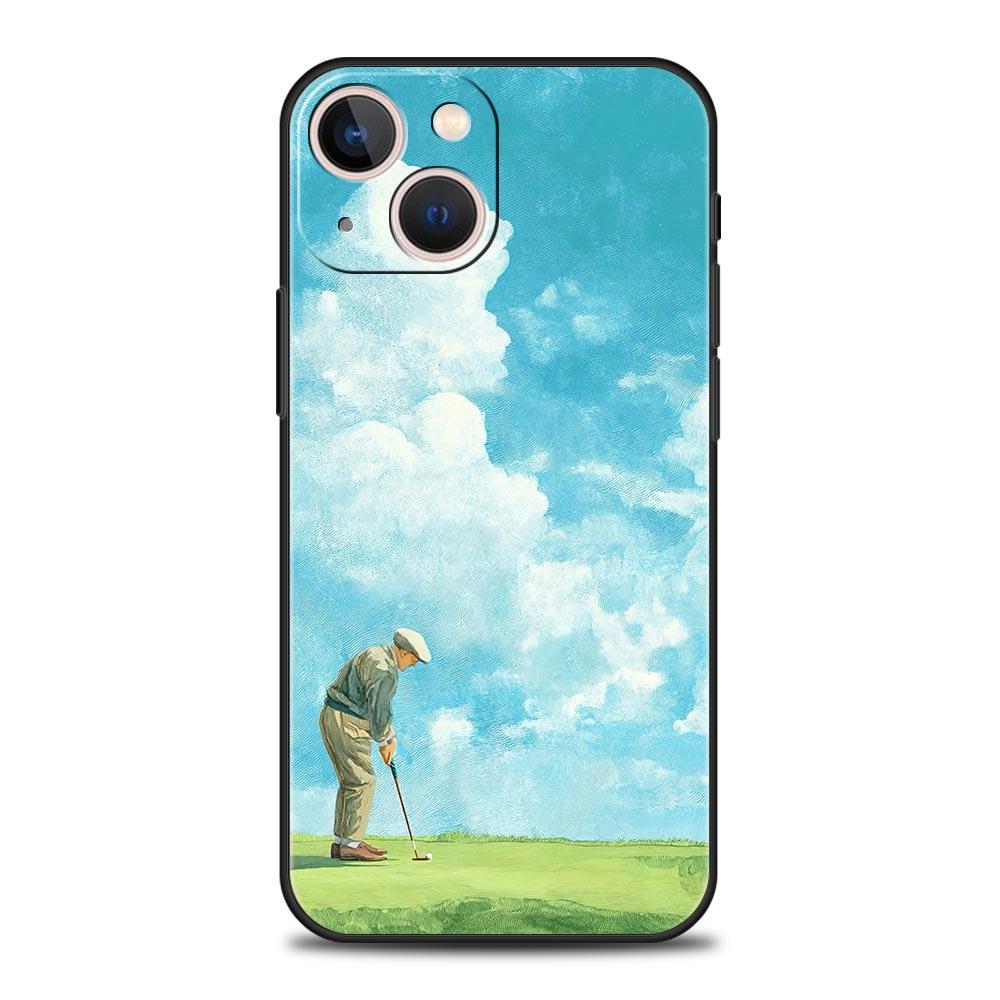 Современный чехол для телефона с рисунком в стиле гольф для Samsung Galaxy S26 S25 S24 S23 S22 S20 Ultra S21 FE 5G S10 Plus, противоударный чехол из ТПУ