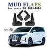 Для Byd DENZA D9 DM-i Защита брызговиков Передний Задний Пластиковый Брызговик Защита от царапин Защита от брызг Аксессуары для стайлинга автомобиля 2024