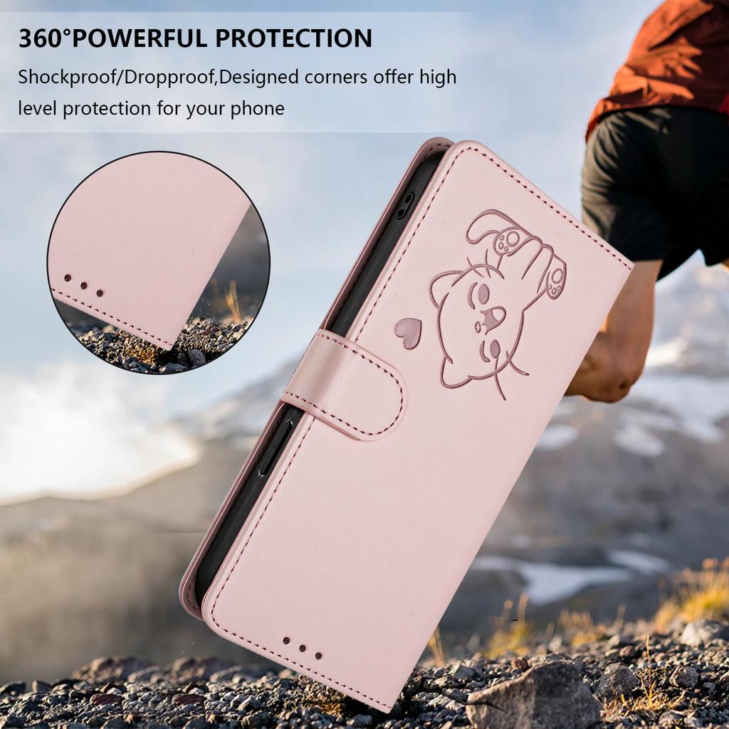 Leather Flip Case For Samsung Galaxy A17 A16 A15 A14 A13 A12 A07 A06 A05 A05S A04 A04S A04E A03 Core 4G 5G Business Cover Card Wallet Phone Solid