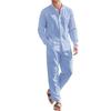 Male Beach Tracksuits Set Men's Suit Casual Linen Two Piece Sets Long Sleeved Shirt and Long Pants Suit