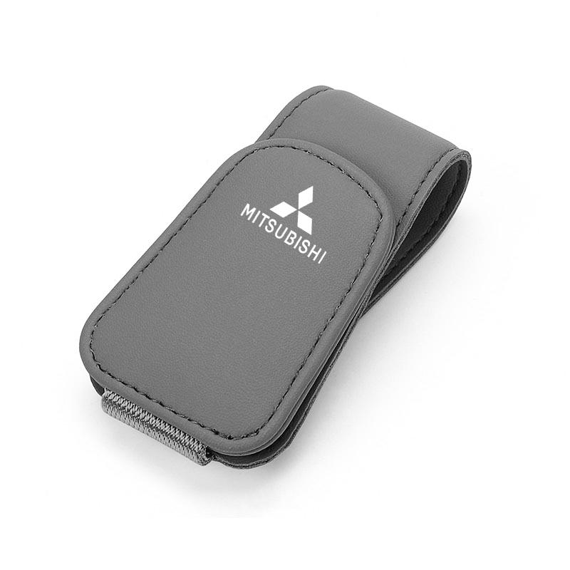 Car Sun Visor Glasses Clip Sunglasses Box Auto Accessories For Mitsubishi Eclipse Lancer Outlander Pajero ASX Colt Delica Triton