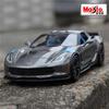 1:24 Chevrolet 2017 Corvette Grand Sport Модель Спортивного Автомобиля из Сплава Литье под Давлением Металлическая Игрушка Модель Гоночного Автомобиля Симуляция Подарки
