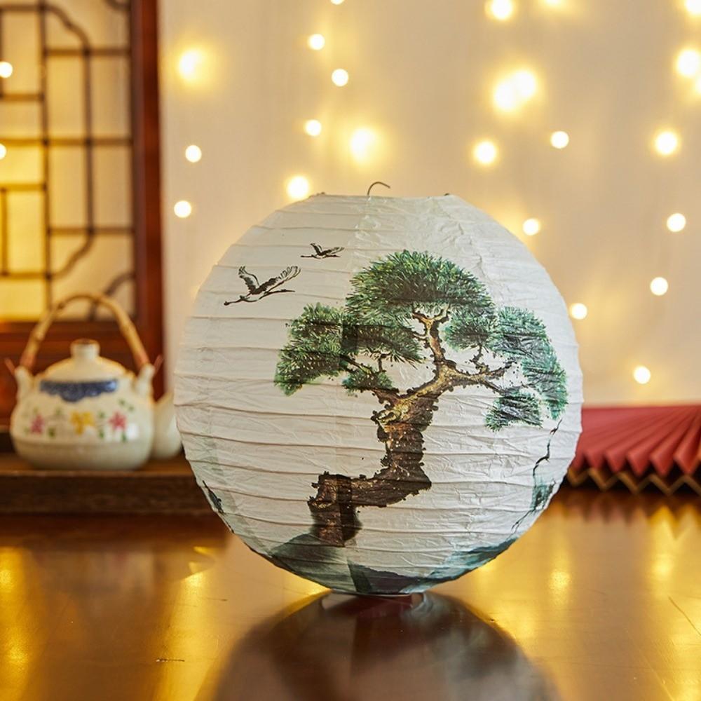 Hanging Chinese Lantern Bamboo Paper Paper Lantern Classical Festival Lantern New Year