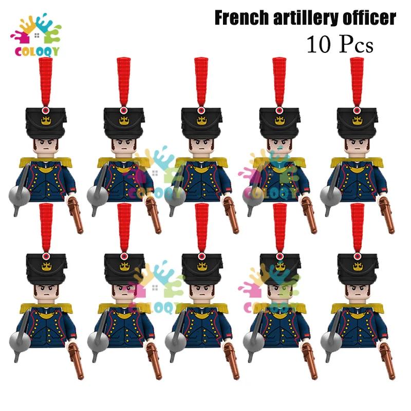 Kids Toys 22Pcs/10Pcs Napoleonic Wars Military Soldier Building Blocks Imperial Navy Figures Toys For Kids Birthday Gifts