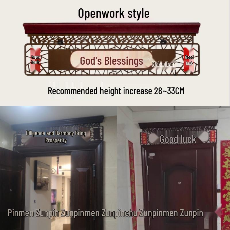 Наращивание перемычки Противовзломная входная дверь на заказ и украшение