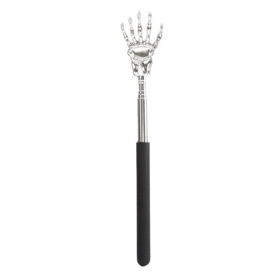 Extendable Stainless Steel Ghost Hand Back Scratcher Portable Telescopic Claw Massager Tool Funny Gift for Seniors Dad Men Women