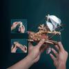 Fantasy Airship DIY 3D Wooden Puzzle Assembly Ship Building Block Kits  Friends Birthday Gifts