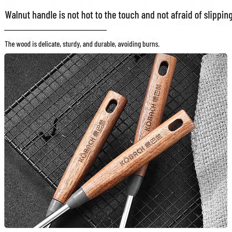 304 Stainless Steel Spatula & Slotted Spoon Set