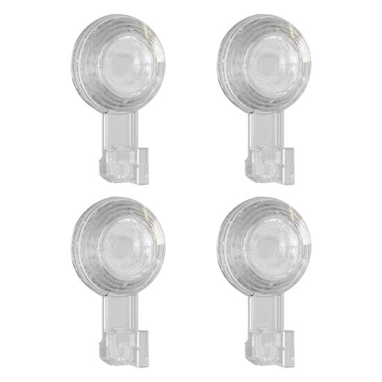 2/4/6 шт. крючков на присосках прочные несущие легко устанавливаемые прозрачные вешалки на присосках водонепроницаемые вакуумные вешалки на присосках