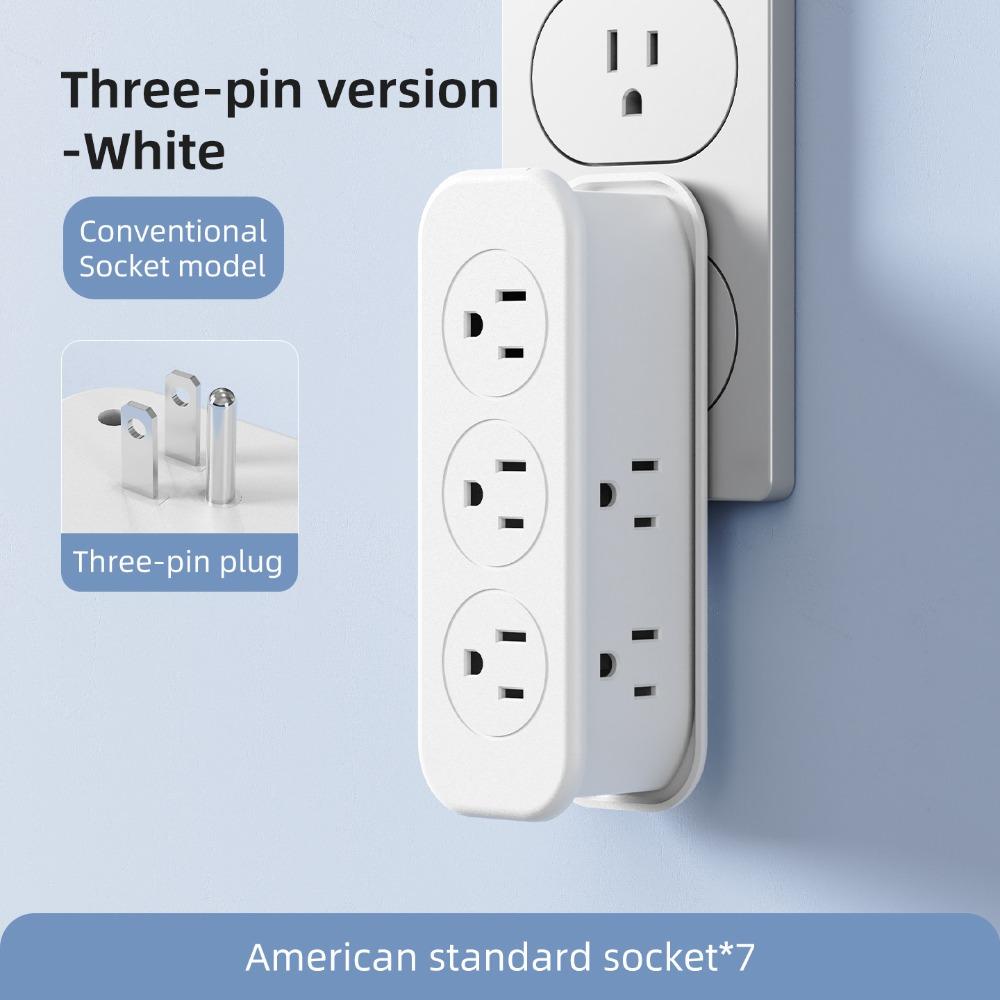 21 Holes Travel Power Strip 6 Outlet Power Strip with USB Compact Extension Cord Canada