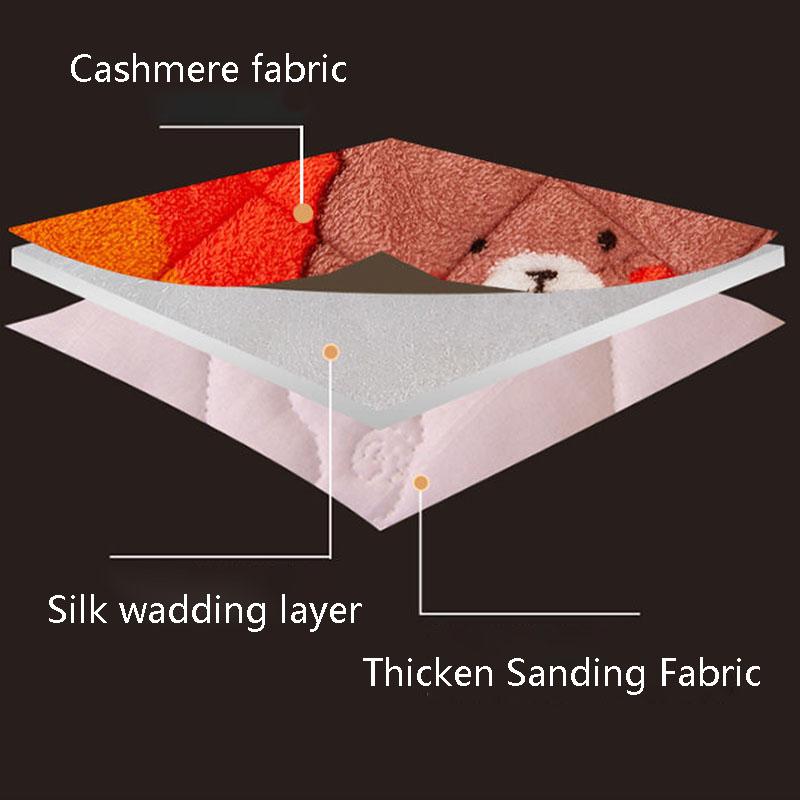 3 шт./компл. бархатное покрывало из ягненка, толстый стеганый коралловый бархатный чехол для матраса
