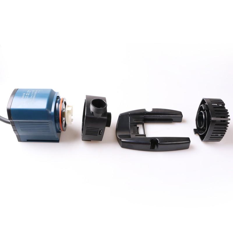 Silent Variable Frequency Large Flow Submersible Water Pump for Seafood Fish Tank Pond Circulation Plastic Square Accessory