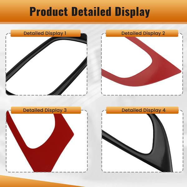 Interior Door Handle Covers for 2012-2015 Honda Civic (9th Gen) - 1 Pair
